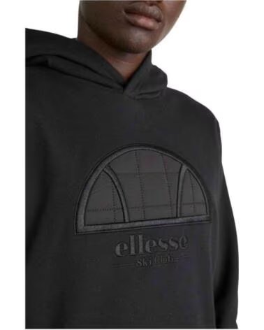 ELLESSE SUDADERA CON CAPUCHA SHX20965-011 EN NEGRO PARA HOMBRE MULTICOLOR