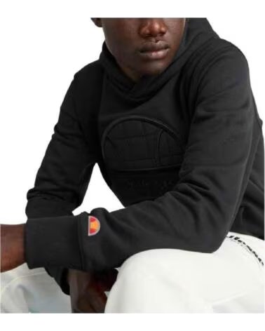 ELLESSE SUDADERA CON CAPUCHA SHX20965-011 EN NEGRO PARA HOMBRE MULTICOLOR