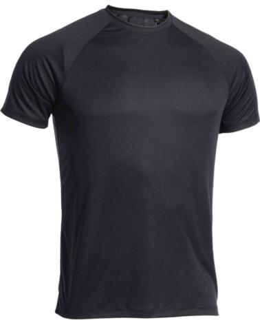 JOMA CAMISETA TÉCNICA 104001 MANGA CORTA HOMBRE NEGRO