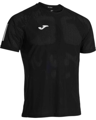JOMA CAMISETA TÉCNICA 104001 MANGA CORTA HOMBRE NEGRO