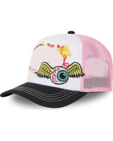 GORRA VON DUTCH PAT TRUCKER ROSA Y NEGRA