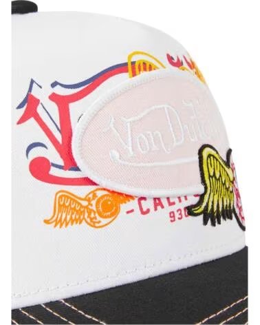 GORRA VON DUTCH PAT TRUCKER ROSA Y NEGRA