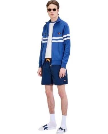 ELLESSE CHAQUETA CON CREMALLERA Y DISEÑO DEPORTIVO AZUL