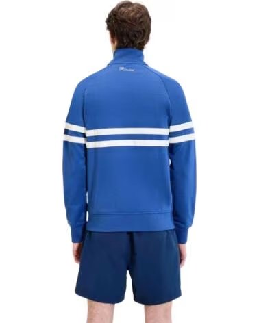 ELLESSE CHAQUETA CON CREMALLERA Y DISEÑO DEPORTIVO AZUL