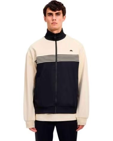 ELLESSE FELPA SHZ21898-227 COMBINATA DA UOMO BEIGE