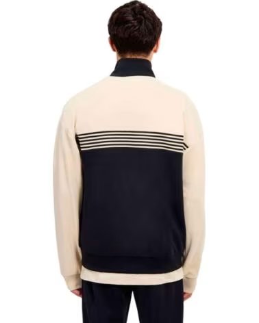 ELLESSE FELPA SHZ21898-227 COMBINATA DA UOMO BEIGE