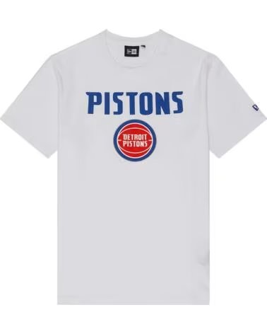 NEW ERA T-SHIRT DETROIT PISTONS 60505455 MULTICOLOR