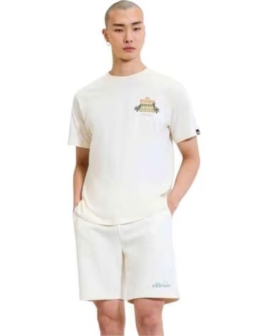 ELLESSE PIAZZO T-SHIRT OFF WHITE NAN