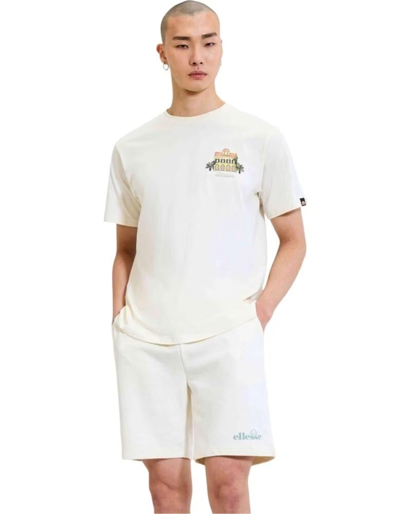 ELLESSE PIAZZO T-SHIRT OFF WHITE NAN