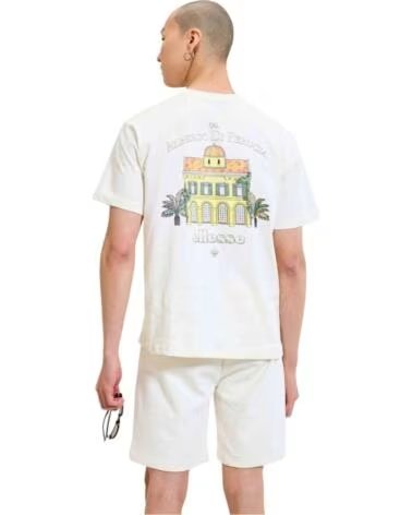 ELLESSE PIAZZO T-SHIRT OFF WHITE NAN