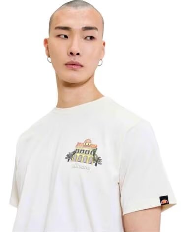 ELLESSE PIAZZO T-SHIRT OFF WHITE NAN