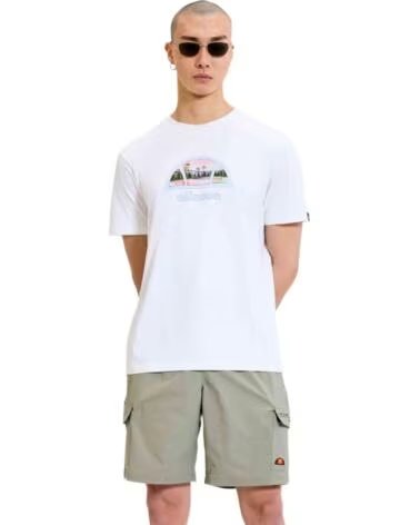 ELLESSE CAMISETA SHA22550 MANGA CURTA HOMEM BRANCO BLANCO