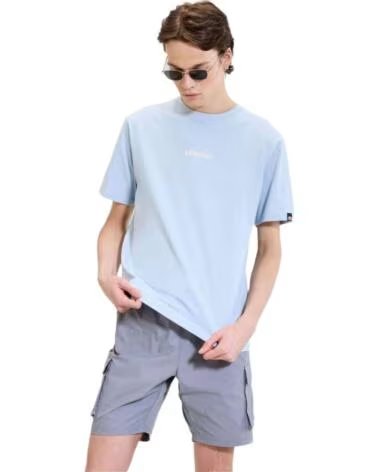 ELLESSE T-SHIRT SHA22562-LBL À MANCHES COURTES POUR HOMME LIGHT BLUE