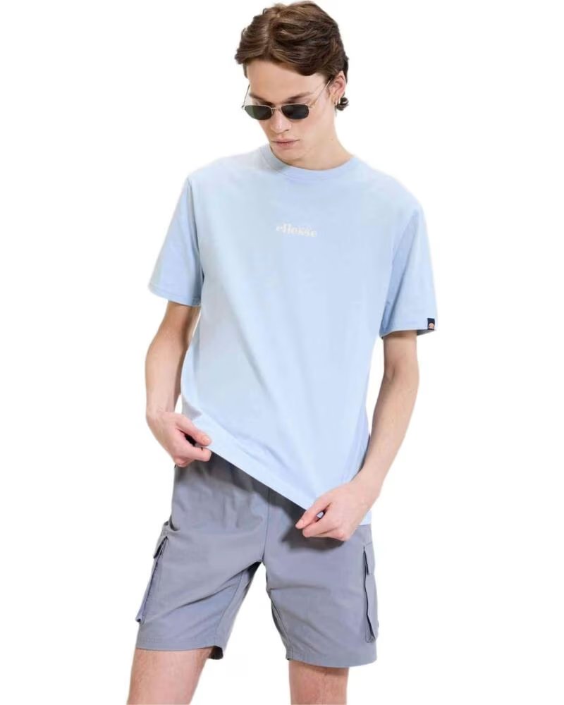 ELLESSE T-SHIRT SHA22562-LBL À MANCHES COURTES POUR HOMME LIGHT BLUE