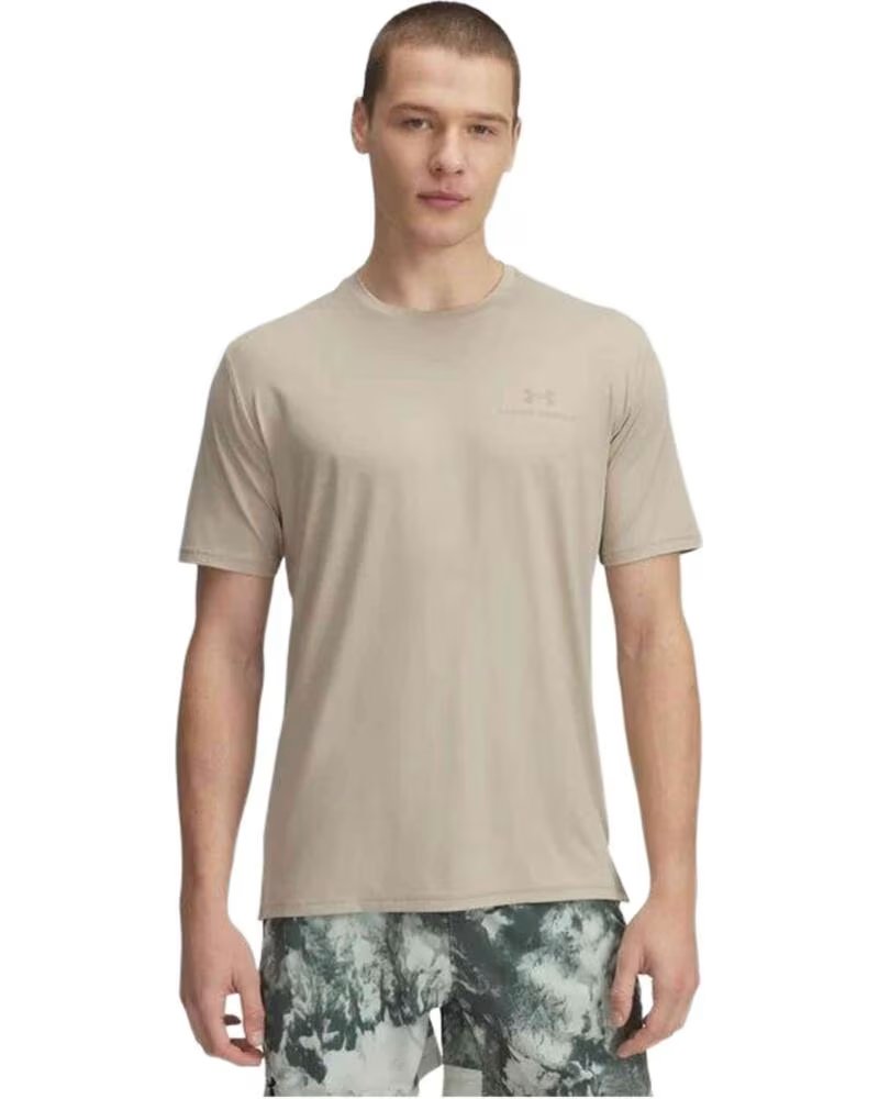 UNDER ARMOUR RUSH KURZARMSHIRT 1383973-299 BROWN