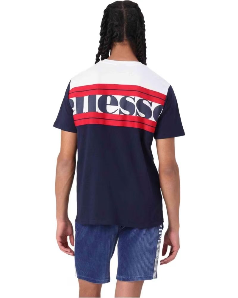 ELLESSE CAMISETA MACCHIO01 AZUL BLANCO