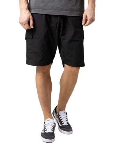 ELLESSE PANTALON CORTO SHV20031-079 EN NEGRO PARA HOMBRE WASHED BLACK