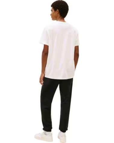 TOMMY HILFIGER CAMISETA DE MANGA CORTA MODELO DM0DM21978YBL PARA HOMBRE BLANCO