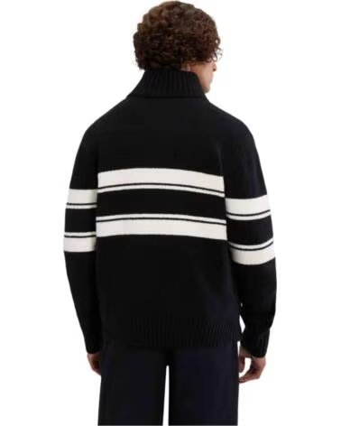ELLESSE JERSEY SHB22808 CON CREMALLERA NEGRO BLACK