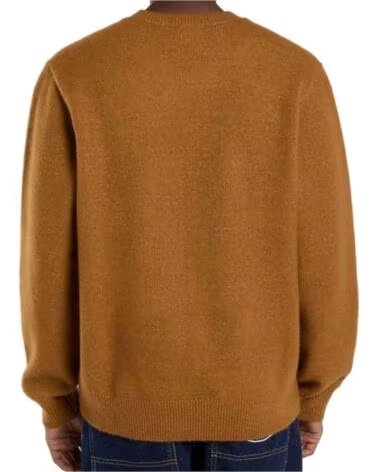 Inizio-DICKIES-JERSEY-SUETER-RUSTON-SWEATER-MARRON-BROWN-DUCK-NAN