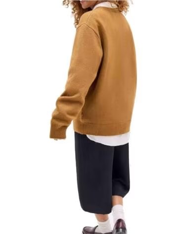 Inizio-DICKIES-JERSEY-SUETER-RUSTON-SWEATER-MARRON-BROWN-DUCK-NAN