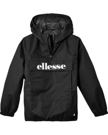 ELLESSE GIACCA S3B23136 CON CAPPUCCIO PER BAMBINI NEGRO