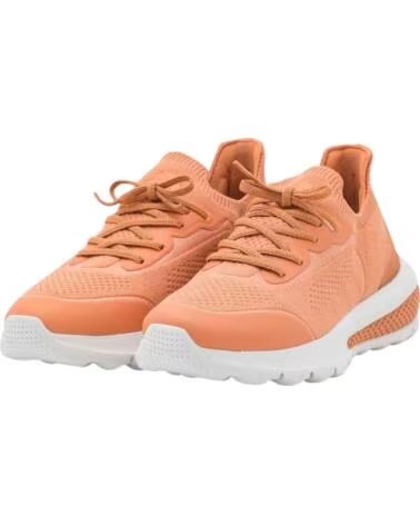 GEOX ZAPATILLAS 312-78854-C8024-PEACH EN NARANJA PARA MUJER C8024 PEACH
