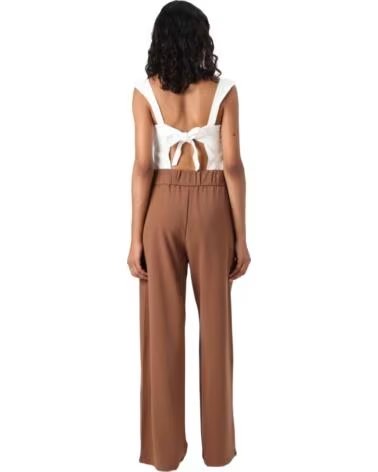 JDY PANTALONI LUNGHI 077-52279199367507 MARRONE DONNA MARRóN