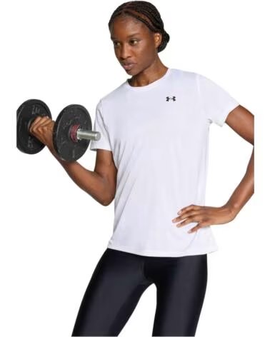 UNDER ARMOUR T-SHIRT À MANCHES COURTES 1384231-100 WHITE