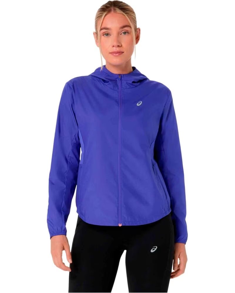 ASICS CHAQUETA CORTAVIENTOS CORE JACKET 2012D180-400 COBALTO MUJER