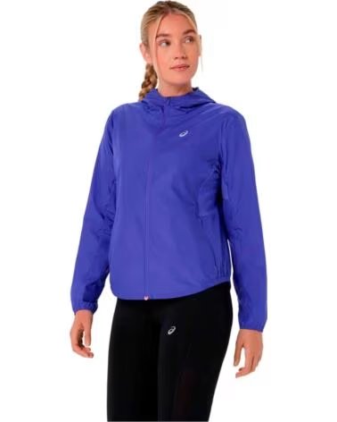 ASICS CHAQUETA CORTAVIENTOS CORE JACKET 2012D180-400 COBALTO MUJER