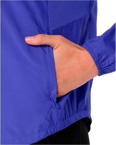 ASICS CHAQUETA CORTAVIENTOS CORE JACKET 2012D180-400 COBALTO MUJER