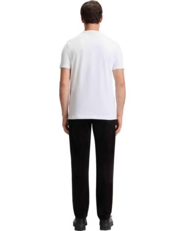 BOSS CAMISETA THINKING DE MANGA CORTA EN BLANCO NEGRO