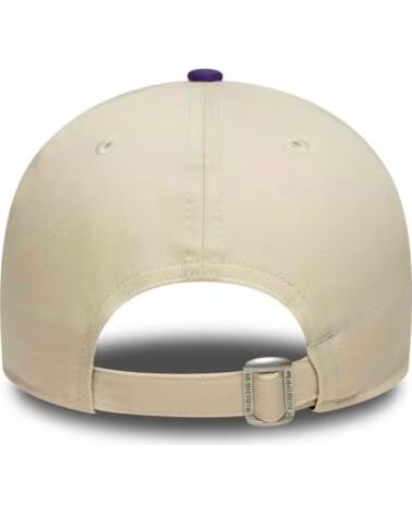 NEW ERA BONÉ LOS ANGELES LAKERS 9FORTY AJUSTÁVEL LIGHT BEIGE