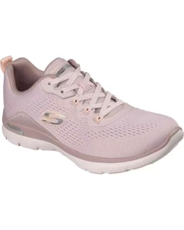 SKECHERS ARCH FIT SUMMITS DAILY FLOW LIGHT MAUVE SNEAKER