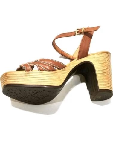WEEKEND BY PEDRO MIRALLES Sandalias De Tacon 121-16338 en marron para mujer CUERO