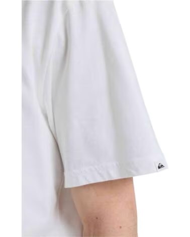 QUICKSILVER T-SHIRT A MANICHE CORTE QUIKSILVER EVO ORIGINAL BIANCA ROJO