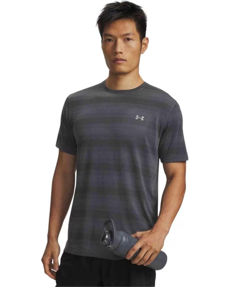 UNDER ARMOUR KURZARMSHIRT 6009517-025 GRAU UNISEX OSCURO