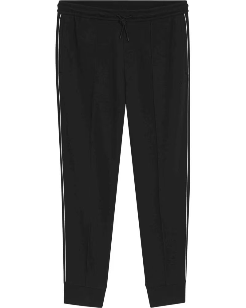 BOSS PANTALONI DELLA TUTA HADIKO CON BANDE LATERALI NEGRO