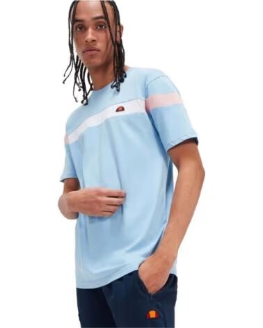 ELLESSE CAMISETA CASERIO MANGA CORTA SHR17433-BLU HOMBRE AZUL