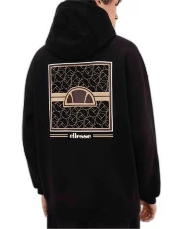 ELLESSE MOLETOM COM CAPUZ SHX21073-BLK NEGRO