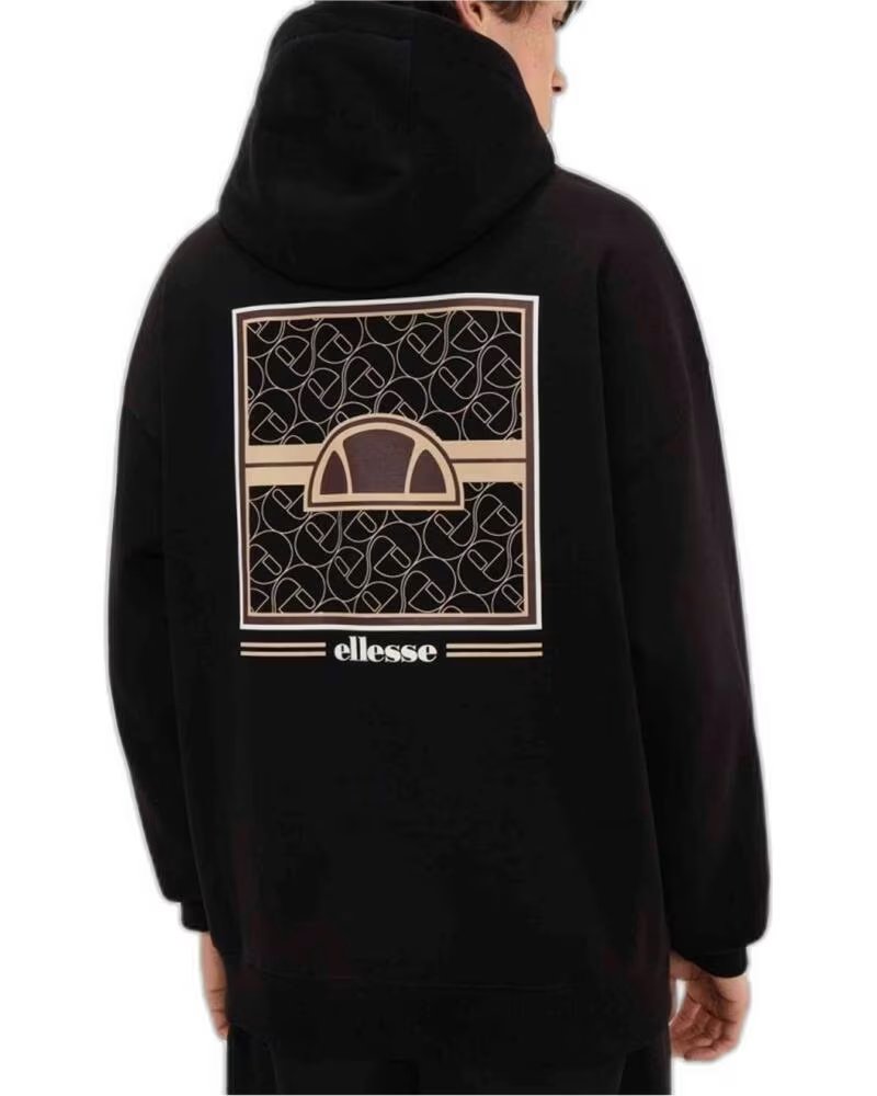 ELLESSE MOLETOM COM CAPUZ SHX21073-BLK NEGRO