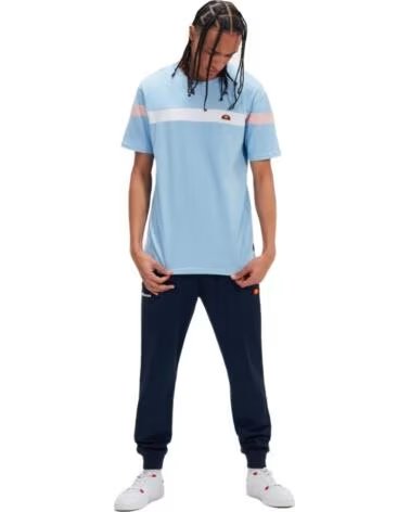 ELLESSE CAMISETA CASERIO MANGA CORTA SHR17433-BLU HOMBRE AZUL