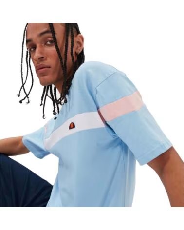 ELLESSE CAMISETA CASERIO MANGA CORTA SHR17433-BLU HOMBRE AZUL