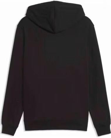 PUMA FELPA CON CAPPUCCIO DA UOMO ESS ELEVATED BLACK