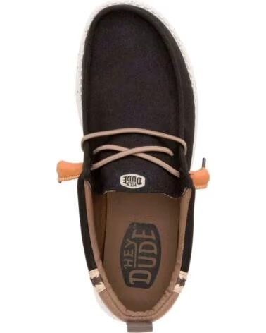 Sapato-De-Vela-De-Hombre-HEY-DUDE-INFORMALES-HOMBRE-MODELO-WALLY-SUMMER-LINEN-COLOR-NEGRO-BLKW-BLKWLN