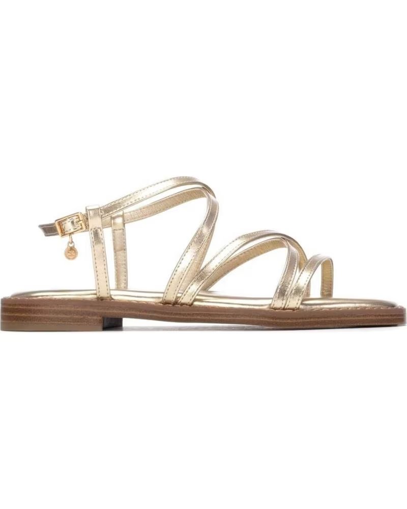 XTI SANDALIAS 145302- EN DORADO PARA MUJER ORO