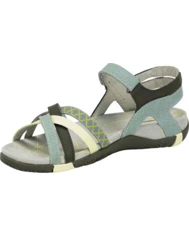 CHIRUCA Sandalias 4485614 en verde para mujer VERDE - AMARILLO