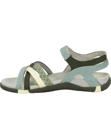 CHIRUCA Sandalias 4485614 en verde para mujer VERDE - AMARILLO