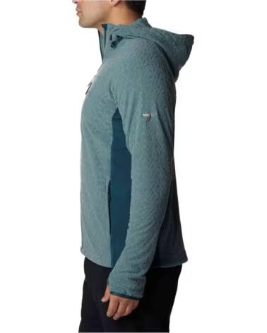 COLUMBIA PILE CON CAPPUCCIO TITAN PASS 30 DA UOMO GRIGIO METALLO METAL